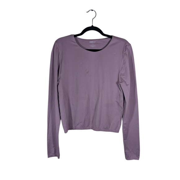 Contour by Pacsun Purple Stretch Loungewear Top Size XL - Picture 1 of 3